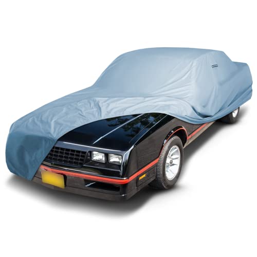 iCarCover Custom Car Cover for Chevy Monte Carlo, Waterproof All Weather Rain Snow UV Sun Protector Full Exterior Indoor Outdoor Car Cover (Year Fits 1978-1988) - Image 1