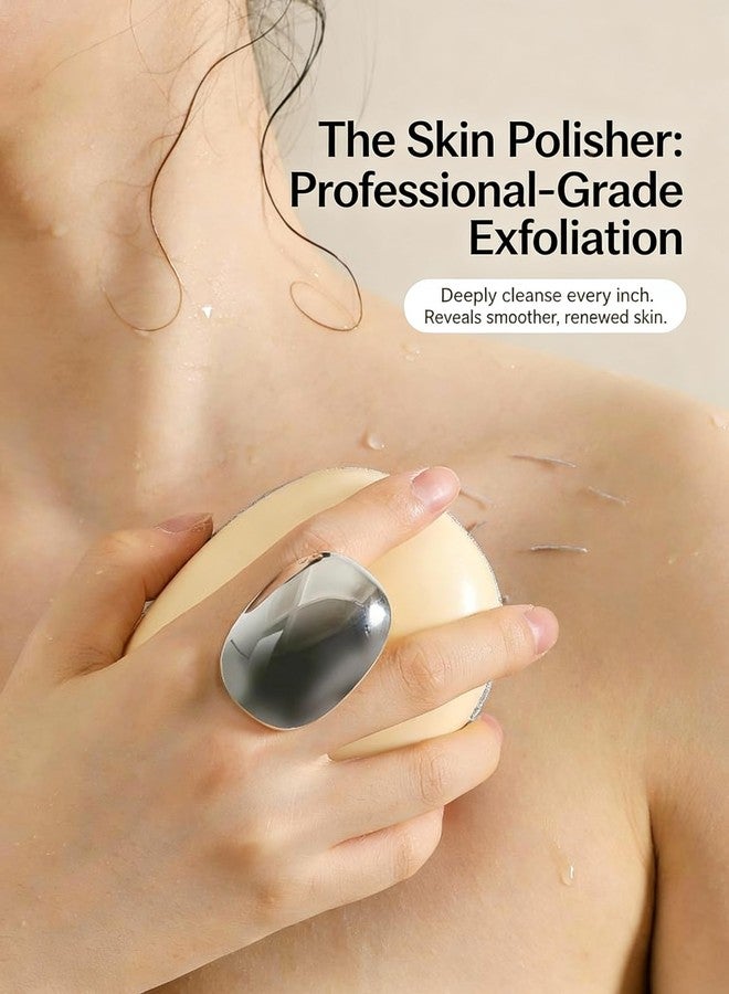 New Deep Exfoliating Body Scrubber, Upgraded Traditional Exfoliating Body Scrubber & Glove, Deep Exfoliating Bath Sponge for Women and Man, Body Brush, Exfoliator & Dead Skin Remover - Image 5