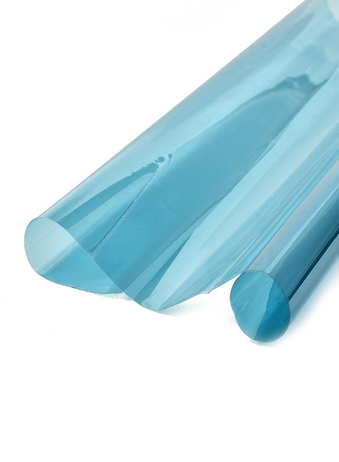 AuMoHall Blue Car Window Tint Film 68.6% VLT Car Windshield Tint Car Sun Shade Tint Automotive Solar Protection Film, 29.52" x 118.11" - Image 1
