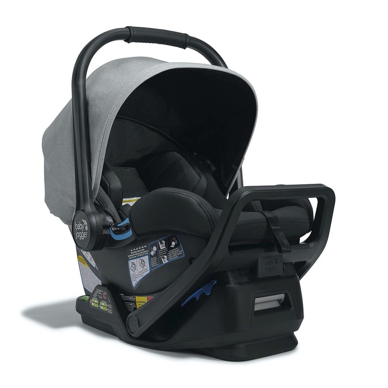 Baby Jogger City Go 2 Infant Car Seat Pike Exclusive Includes Leatherette Handlebar and Premium Fabrics for a Safe and Comfortable Ride from Day One