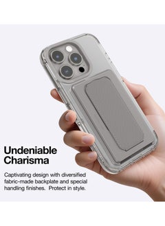 AMAZINGthing Omni Mag (10Feet) Drop Proof for iPhone 16 Pro MAX Case Cover Compatible with MagSafe Kickstand - Grey  - Image 2