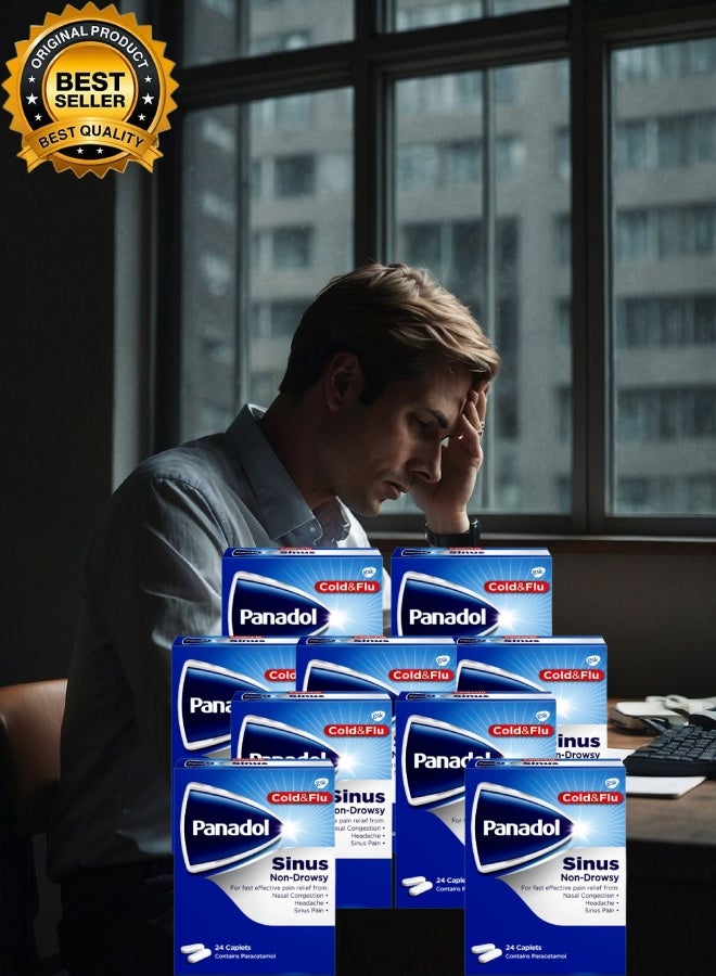 Panadol 9 Pieces Panadol Cold & Flu Sinus 24 Caplets - Image 1