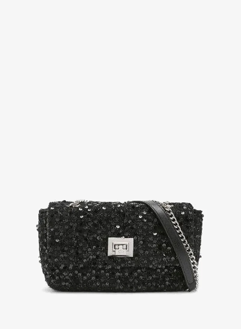 بارفوا حقيبة التويد على الكتف