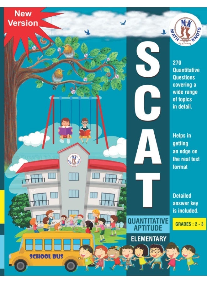 SCAT Quantitative Aptitude - Grades 2 - 3  - Image 1