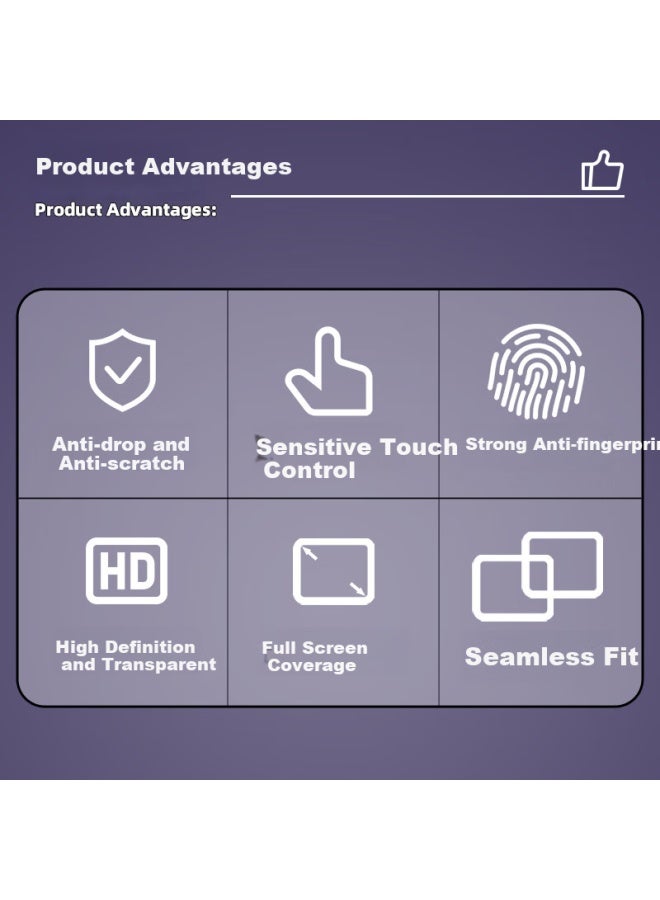 Jiang Ming Jiangming Tempered Glass Screen Protector For Huawei Matepad 11.5S, Dynamic Version, Compatible With 23 Matepad Air 11.5-Inch, Hd Anti-Fingerprint Tablet Glass Protective Film - Image 4