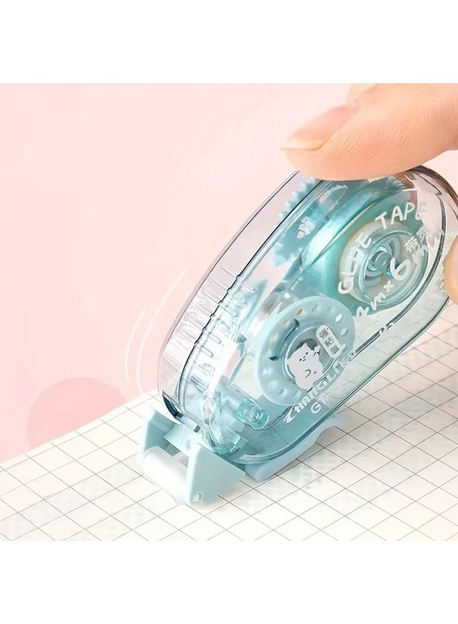 4pcs Double Sided Dispensing Tape 0.23 x 157 Inches Acid Free Durable Transparent Dot Adhesive For Crafts Scrapbooking - Image 4