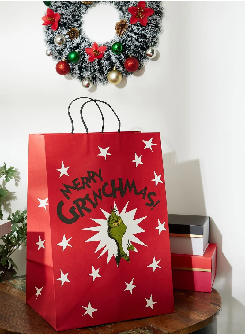 Typo The Grinch Get Stuffed Gift Bag- Large