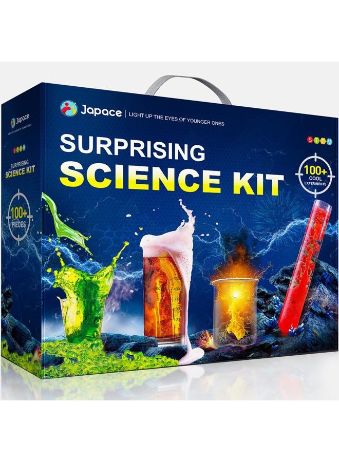 Japace 100+ Experiments Science Kit for Kids, Cool Boy Christmas Birthday Gift Ideas, Chemistry and Physics Set STEM Toys for Boys Girls - Image 1