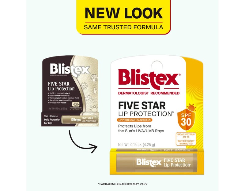 Blistex 5 Star Lip Protct Size .15oz, 3 pack - Image 3