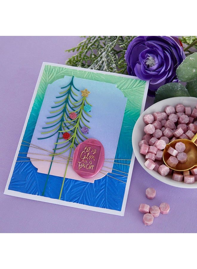 Spellbinders Evergreen Embossing Folder, Clear - Image 4