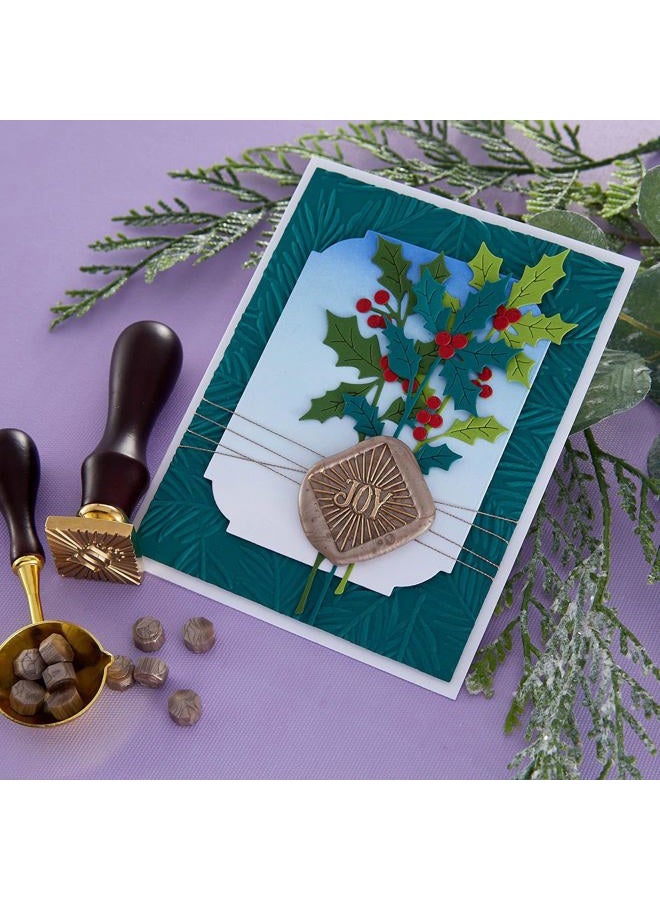 Spellbinders Evergreen Embossing Folder, Clear - Image 3