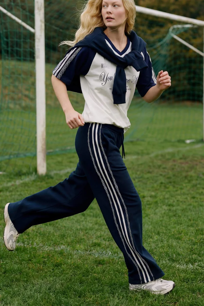 ديفاكتو Wide Leg Sweatpants