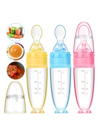 Pack Of 3 Baby Silicone Feeding Bottle With Standing Base - pzsku/Z4C017C9C0BB9A7FB7D31Z/45/1742369168/57b4d8e8-ed51-4e60-a132-845e85b2d24d
