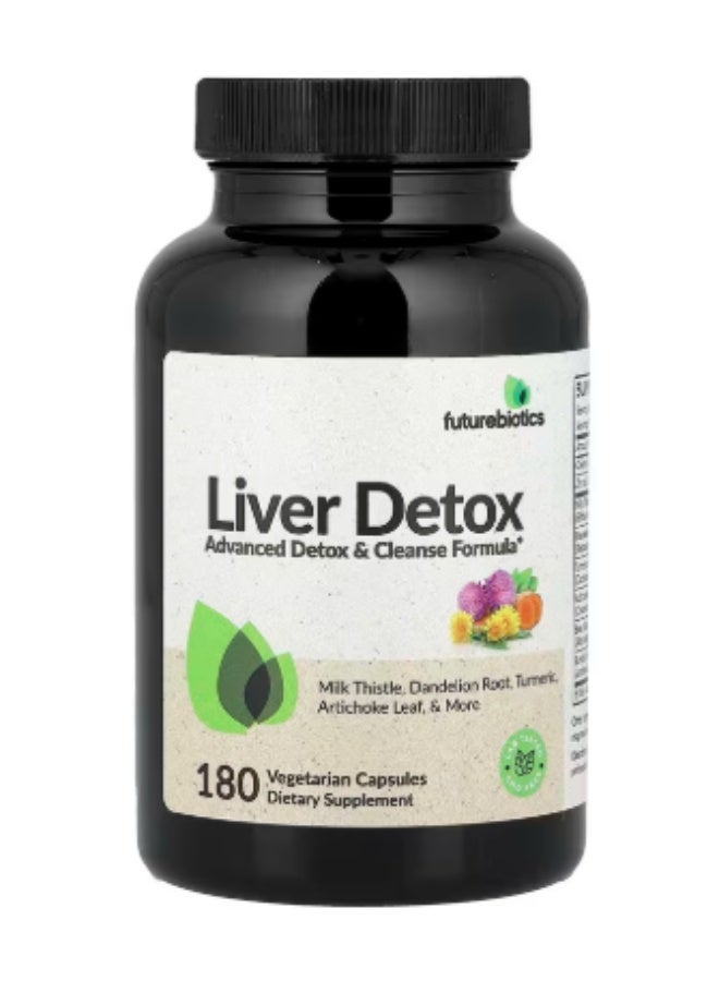 Futurebiotics, Liver Detox, 180 Vegetarian Capsules - Image 1
