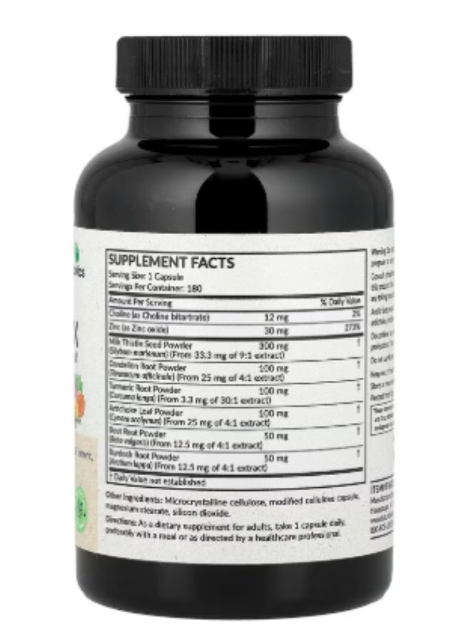 Futurebiotics, Liver Detox, 180 Vegetarian Capsules - Image 2