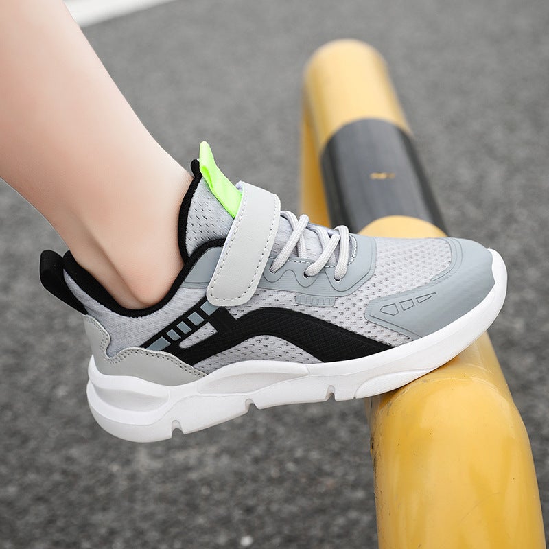 Mesh Sneakers Lightweight Flexible Sole Walking Shoes For Kids Indoor And Outdoor Activities - Image 4