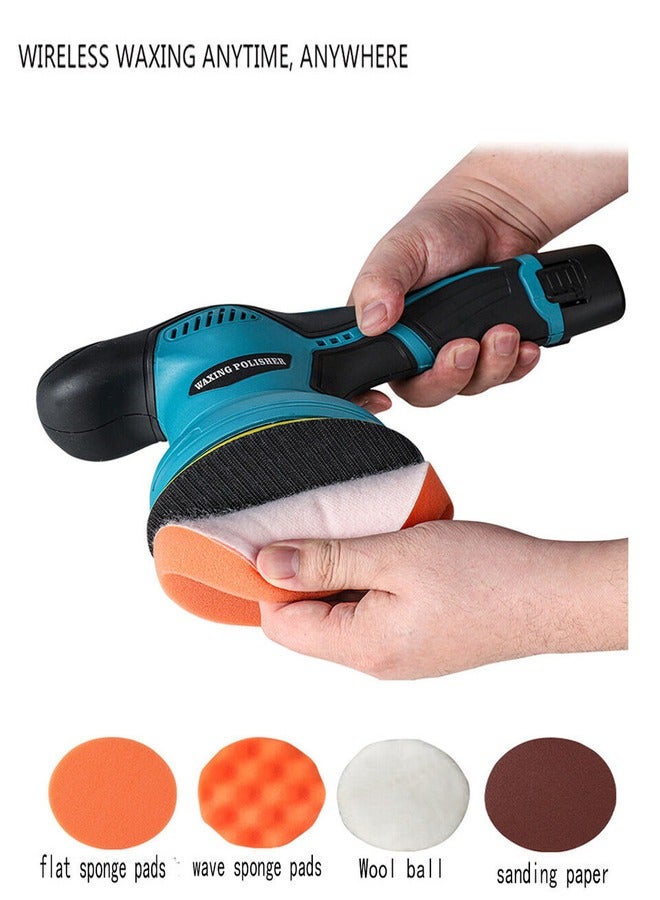 Generic Cordless Buffer Polisher Car Polisher Buffer Machine with Battery 4.7" 12V  - Image 5
