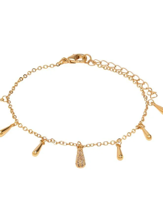 PARFOIS Bracelet Teardrop Cubic Zirconia