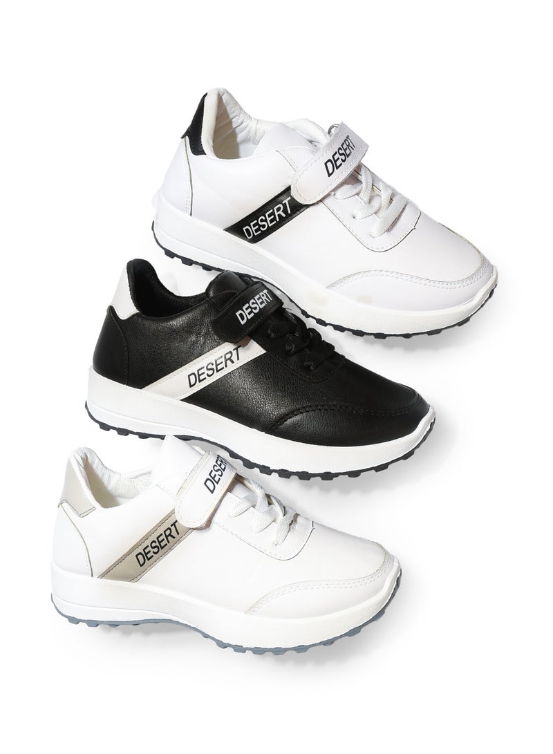 Desert Unisex Kids Casual Sneakers - Velcro Closure - Image 5