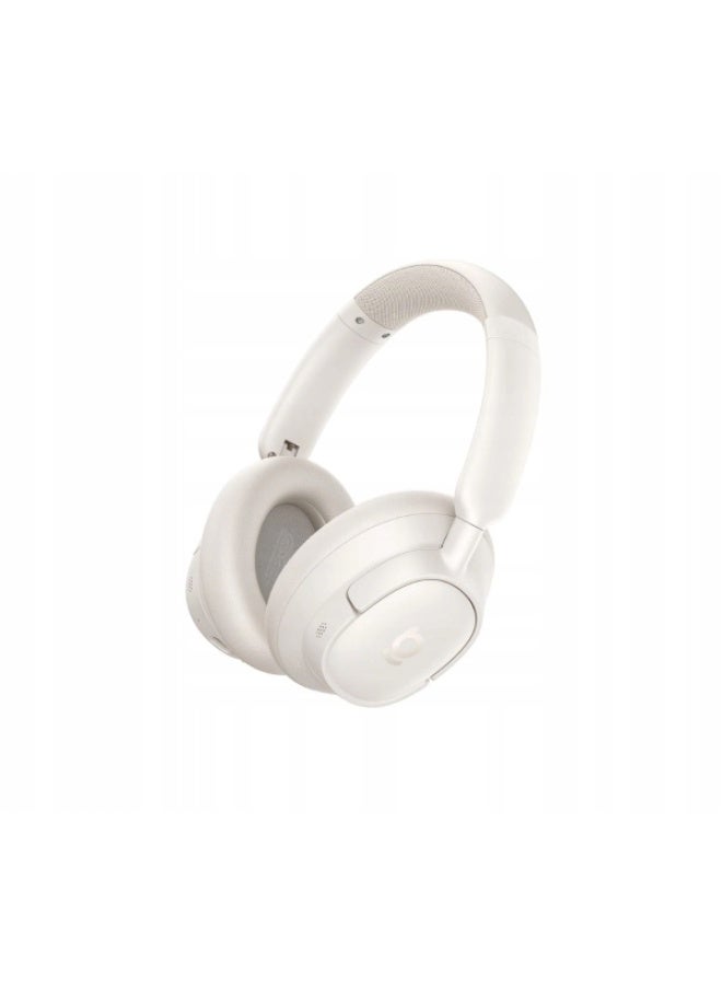Baseus Bass BH1 NC Wireless Noise Cancelling Headphones – Premium Sound – Off-White - Image 2