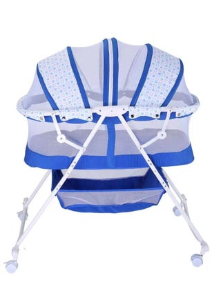 Baby Bassinet Portable 2-in-1 Baby Sleeper Rocking Cradle Bed Baby Sleeper Crib with Storage Basket Easy Moving Bassinet with Breathable Net Mattress - pzsku/Z4C021FFB96ACA3156BAFZ/45/_/1691682051/9793e02c-e40a-44d5-9bc3-96737c535c48