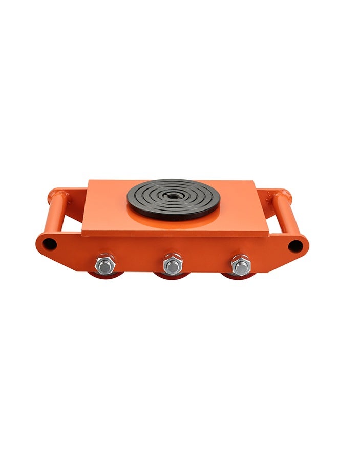 BMB tools 8Ton Machine Skate Dolly with 6 Wheels - Industrial Machinery Mover with 360° Rotation Cap Dolly Skate, 17600lbs Machine Equipment Cargo Trolley for Easy Handling for Warehouse and Logistics Use - Image 3