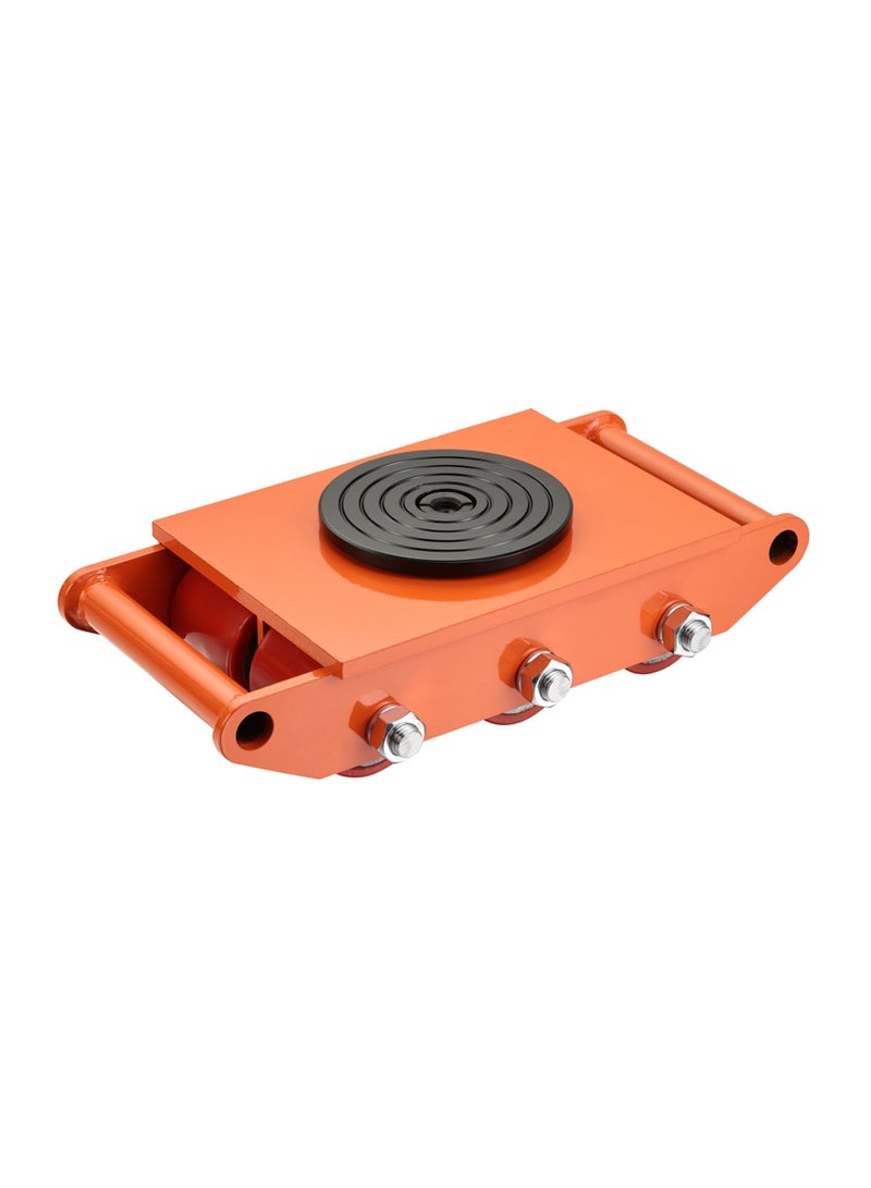 BMB tools 8Ton Machine Skate Dolly with 6 Wheels - Industrial Machinery Mover with 360° Rotation Cap Dolly Skate, 17600lbs Machine Equipment Cargo Trolley for Easy Handling for Warehouse and Logistics Use - Image 1