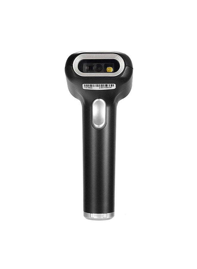 High Speed Barcode Scanner 1D/2D/QR Code Scanner 2.4G Wireless & USB Wired Bar Code Reader with Multi-Functional Base Compatible with Windows Android Linux Mac