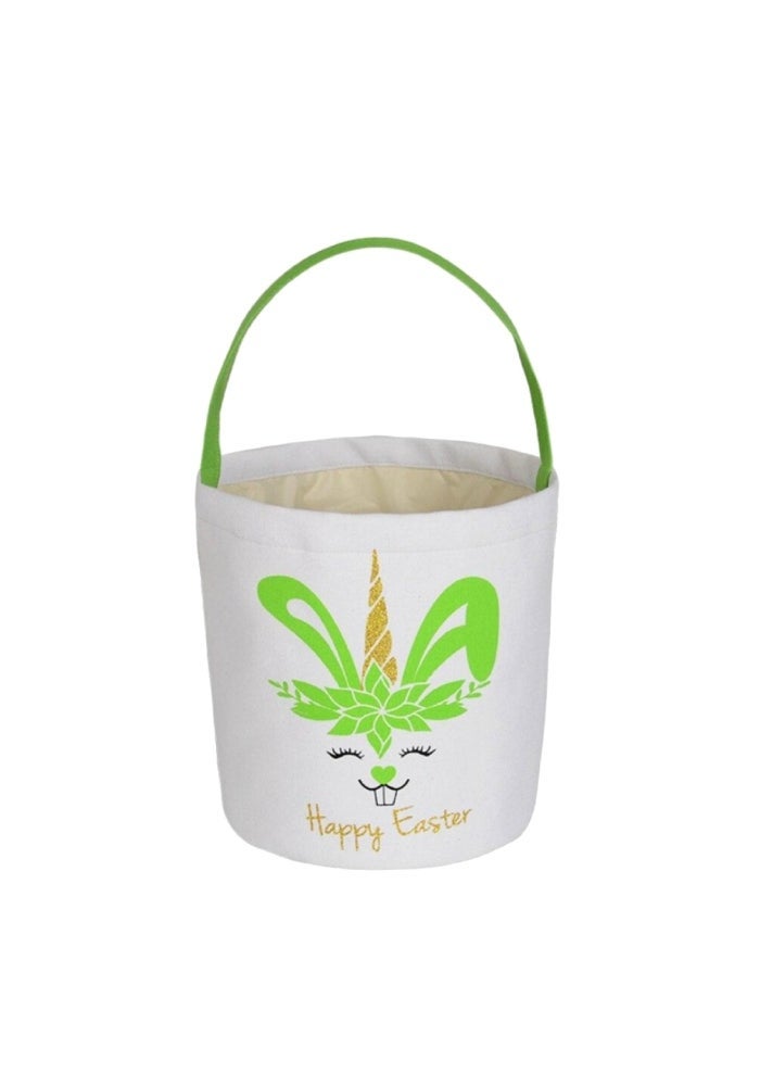 Easter Bucket, Green - 23 x 25cm, China