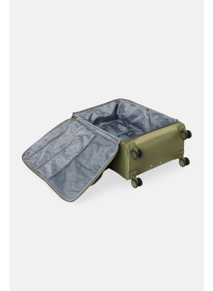 Nordland 30,3 Inch Brand Logo Check In Spinner Luggage, Dark Green  - Image 5