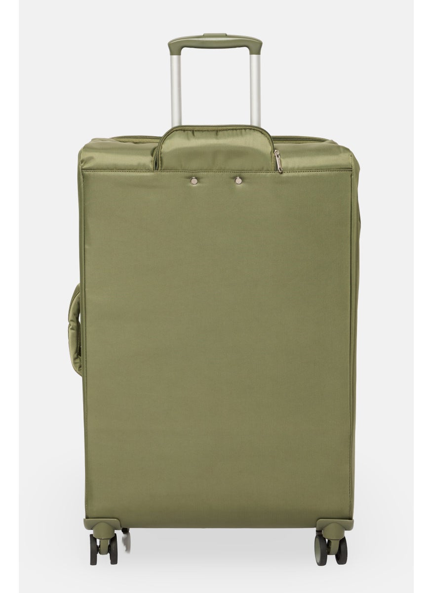 Nordland 30,3 Inch Brand Logo Check In Spinner Luggage, Dark Green  - Image 2