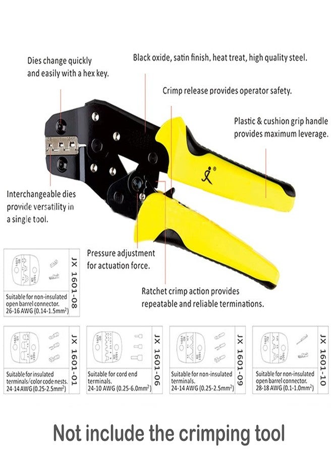 SEIWEI Wire Crimper Jaw Insulated Bare Terminal Jaws Mold for Crimping Pliers Ferrule Crimpers Cord End - Image 3