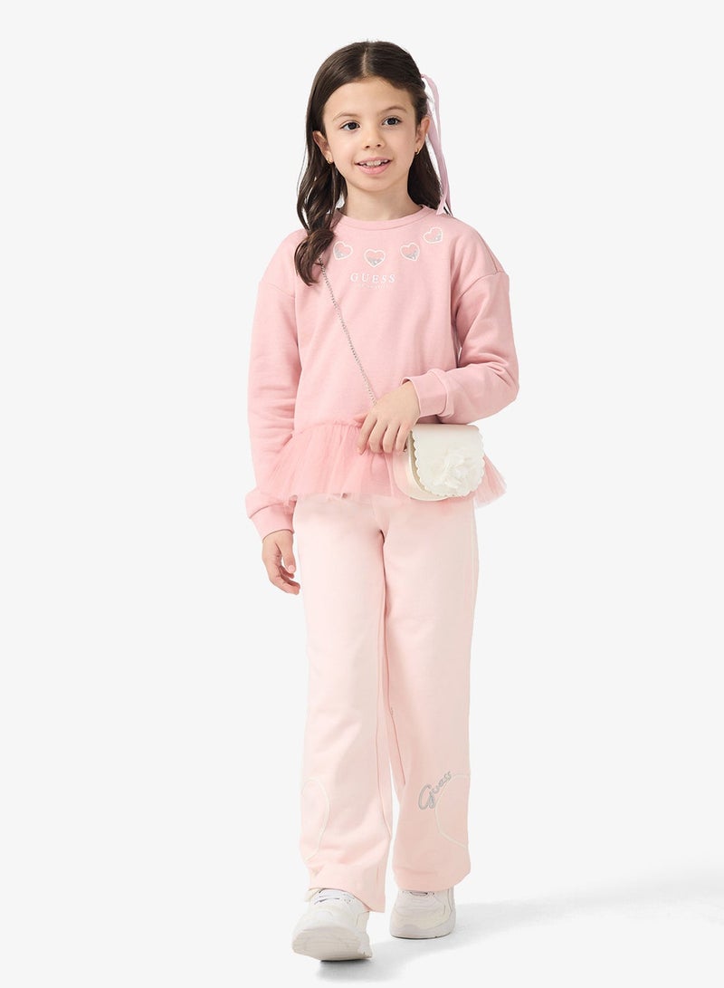 GUESS Pants Girl Pink Guess - Image 1