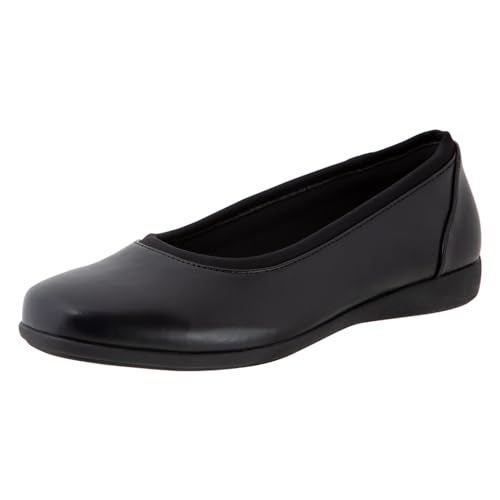 Comfort Plus Women's Black Blissful Comfort Flat 5 Medium by Payless - Image 1