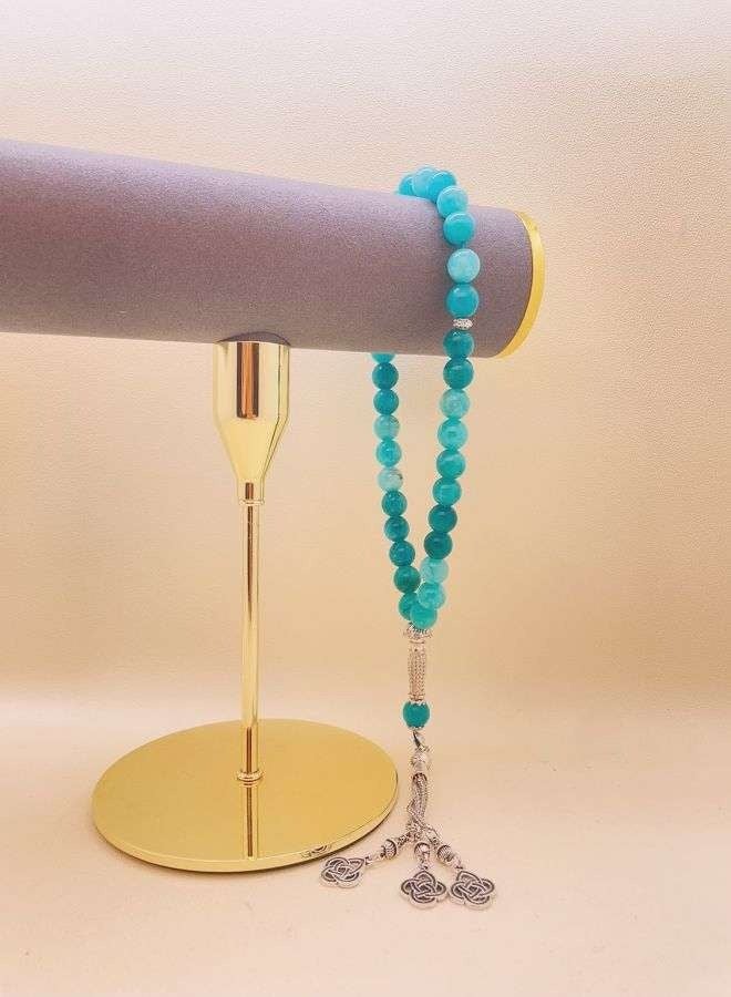 general 33 Natural Jade Prayer BeadsTasbih/10mm - Image 5