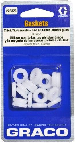 Graco 223374 Contractor Flat-Tip Gasket, 25-Pack - Image 2