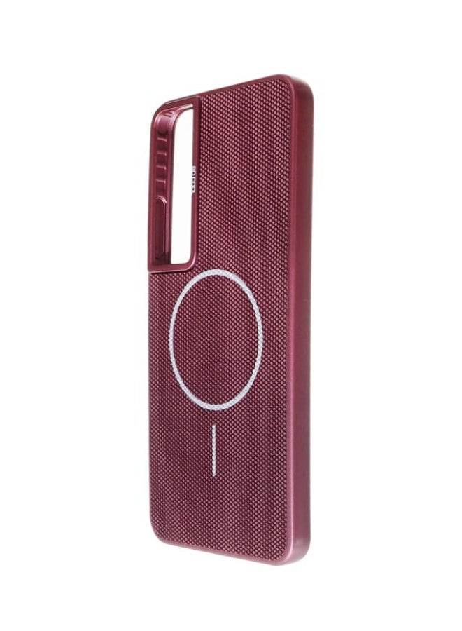 Plastic Back Cover For Realme C65, Burgundy - Image 2