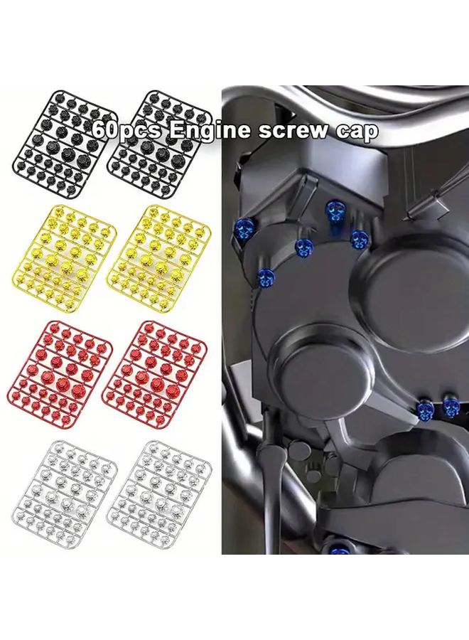30Pcs Universal Engine Head Nuts Set Black Automotive Nut Covers And Decorative Nut Covers - Image 3