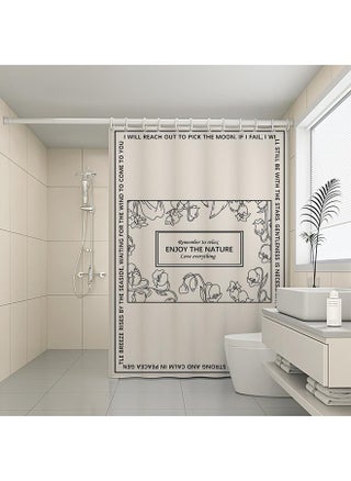 French-style Shower Curtain Waterproof Cloth Suit Non-perforated Toilet Toilet Dry And Wet Separation Shower Partition Curtain Mildew-proof Wiping Chen - pzsku/Z4C02D8FB1F84FFCDF74DZ/45/_/1738597427/1f775f17-bd6b-41f7-821e-b576234f0d55