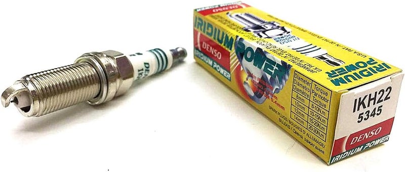 DENSO #5345 IRIDIUM Power Spark Plugs - IKH22 (Pack of 6) - Image 1