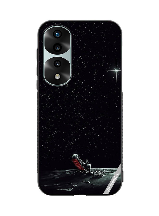 VR CREATIVE Protective Case Cover For Honor 70 Pro Galaxy Star Space Design Multicolour - Image 1