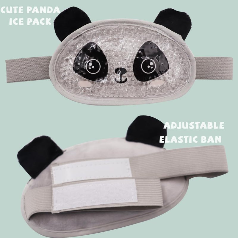 Coldcool Boo Boo Ice PackKids Reusable Hot Cold Ice Packs Auxiliary Fever Reduction Hot Cold Pack for Kid Injuries Wisdom Teeth Baby Colic Gas and Upset Stomach Pain Relief Fever Headaches - Image 5