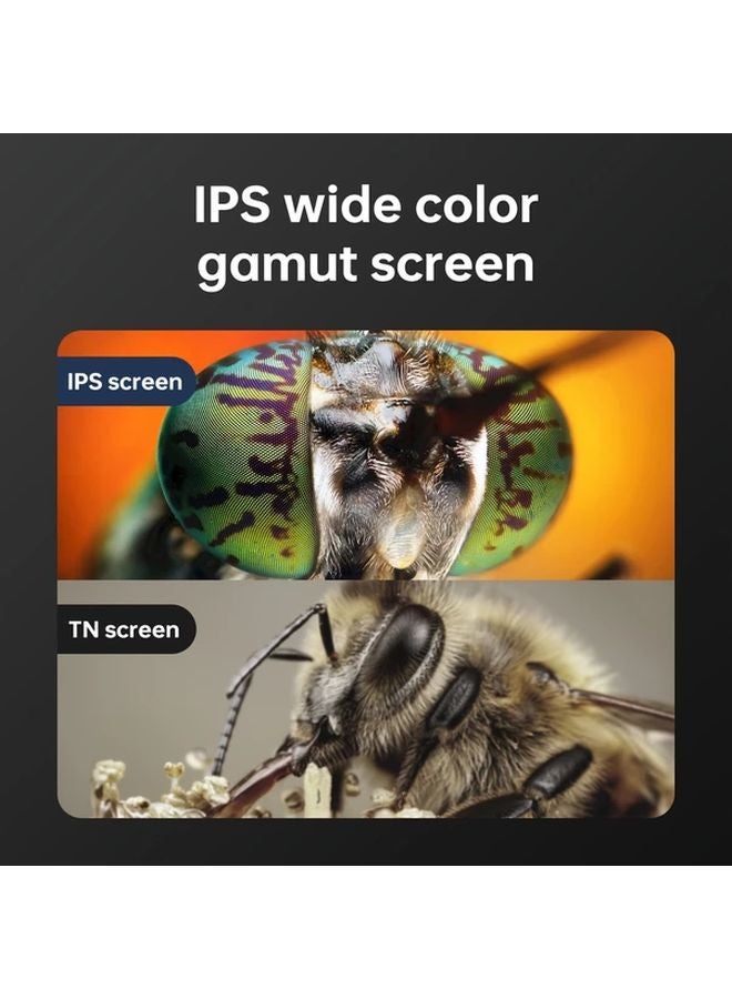 White 1000X HD Digital Microscope 8 LED 1080P Computer Electron Biological Microscope - Image 3