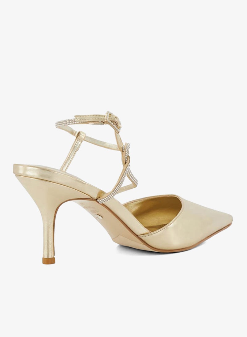 ديون لندن كلاريس مضخات كاحل متعددة بحزام مطبوع - Image 3