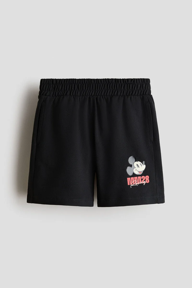 H&M Print-motif sweatshorts