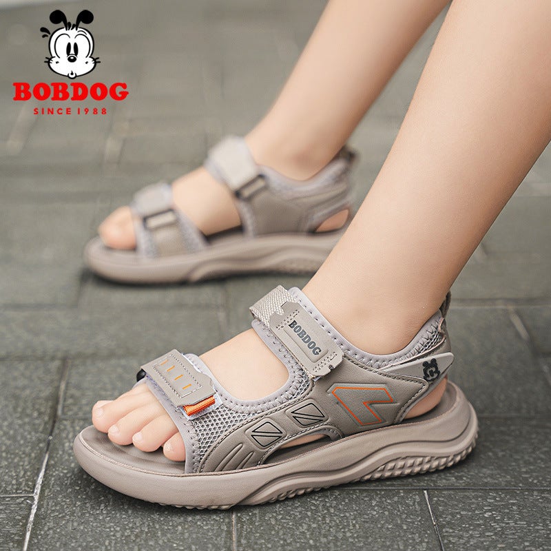 Babu Bean Children'S Shoes Boys Sandals Summer Non-Slip Soft Bottom Children'S Baby Shoes Children'S Beach Shoes - Image 3