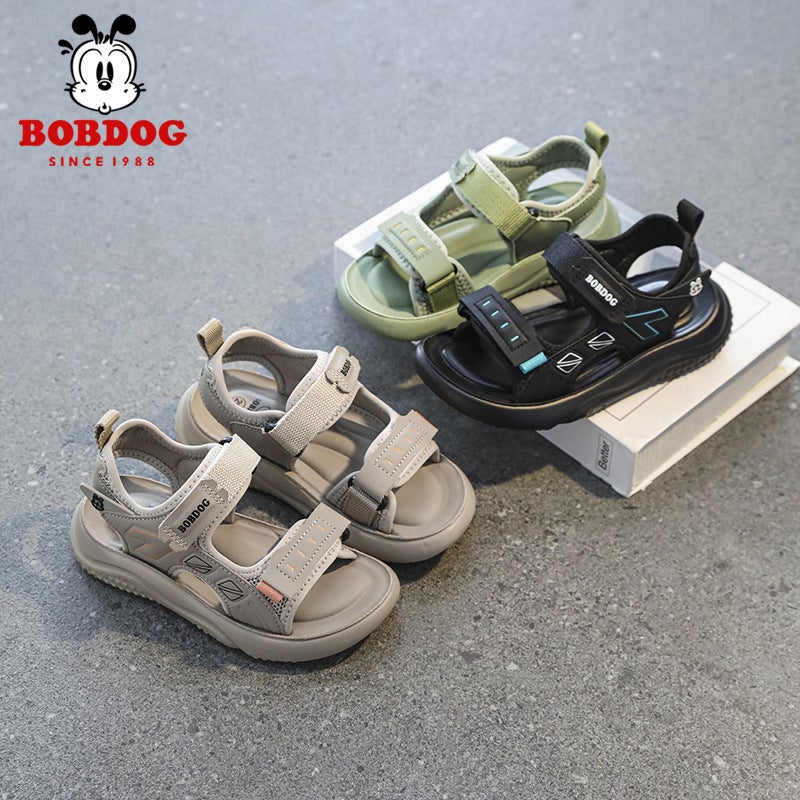 Babu Bean Children'S Shoes Boys Sandals Summer Non-Slip Soft Bottom Children'S Baby Shoes Children'S Beach Shoes - Image 5
