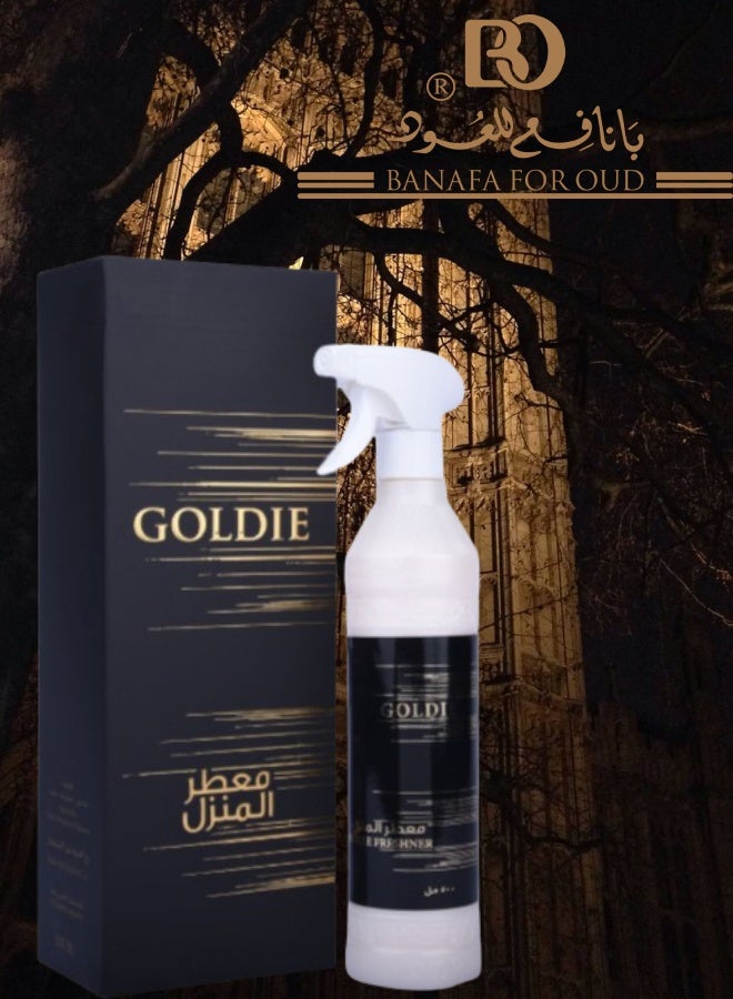 Banafa 10 Pieces Goldie Air Freshener 500ML - Image 2