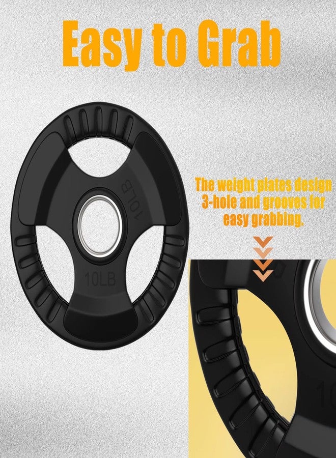 Elevens Bumper Plates Olympic Rubber Weight Plate Set 10/25LB 2-Inch Steel Insert for Olympic Bars for Strength Training, Weightlifting and Crossfit, Single - Image 4