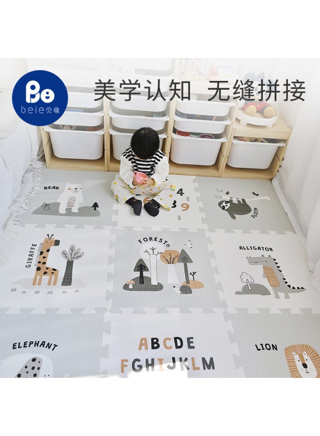 Beiyi Baby Crawling Mat Stitching Children Crawling Mat Thickened 2cm Living Room Xpe Foam Mat - Image 2